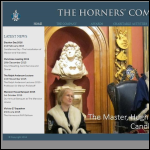 Screen shot of the Worshipful Company of Horners website.