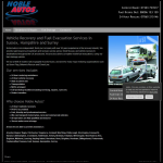 Screen shot of the Nobles Recovery Ltd website.