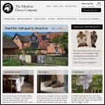 Screen shot of the The Fabulous Fleece Company Ltd website.