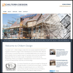 Screen shot of the Chiltern Design Ltd website.