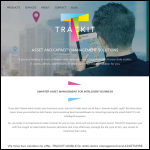Screen shot of the Trac It Ltd website.