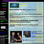 Screen shot of the Sacred Heart Divine Insights Ltd website.