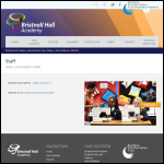 Screen shot of the Gill Academy Trust website.