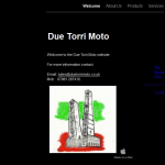 Screen shot of the Due Torri Moto Ltd website.