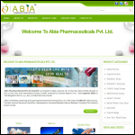 Screen shot of the Abia Private Ltd website.