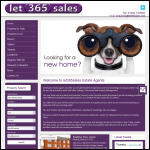 Screen shot of the Let365co Ltd website.