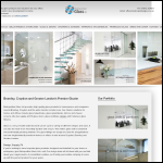 Screen shot of the Metropolitan Design Ltd website.
