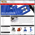 Screen shot of the Maita Engineering Ltd website.