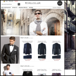 Screen shot of the Kvia Ltd website.