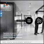 Screen shot of the Veeda Cr Ltd website.