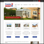 Screen shot of the Premier Glazing Keighley Ltd website.
