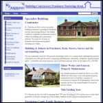 Screen shot of the H. J. Johnston Ltd website.