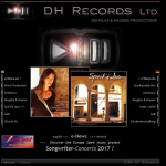 Screen shot of the Dh Records Ltd website.