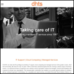 Screen shot of the Dhgts Ltd website.