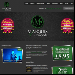 Screen shot of the Marquis of Ormonde Ltd website.