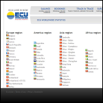 Screen shot of the E2c Ltd website.