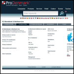 Screen shot of the K2 Mandskab & Multiservice Ltd website.