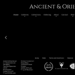 Screen shot of the Oriental Art Media Ltd website.