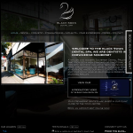 Screen shot of the Black Swan Dental Spa Ltd website.