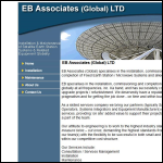 Screen shot of the Eb Associates (Global) Ltd website.
