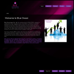 Screen shot of the Blue Revolution Consulting Ltd website.