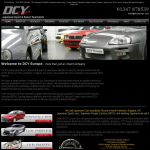Screen shot of the Dcy Ltd website.