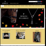 Screen shot of the Brooches Store Ltd website.