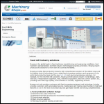 Screen shot of the Feed Mill Engineering Ltd website.