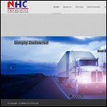 Screen shot of the C & N Door Services Ltd website.