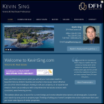 Screen shot of the Kevin Hill Design Ltd website.
