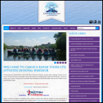 Screen shot of the Canoe & Kayak Tours Ltd website.