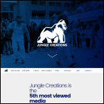 Screen shot of the Jungle Viral Marketing Ltd website.