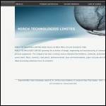 Screen shot of the March Technologies Ltd website.