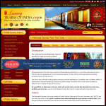 Screen shot of the Agra Delicacies Ltd website.