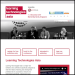 Screen shot of the Learntech Solutions Ltd website.