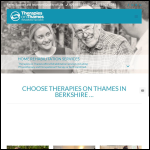 Screen shot of the Therapies on Thames Ltd website.