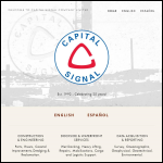 Screen shot of the Signal Capital Ltd website.