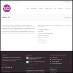 Screen shot of the Purple Sprout Ltd website.
