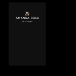 Screen shot of the Amanda Meade Interior Design Ltd website.