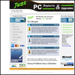 Screen shot of the Macs Pc Repairs Ltd website.