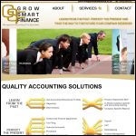 Screen shot of the Grow Smart Finance Ltd website.