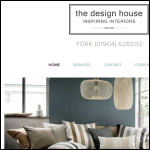 Screen shot of the The Design House (N.E.) Ltd website.