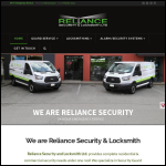 Screen shot of the 24/7 Security Watch Ltd website.