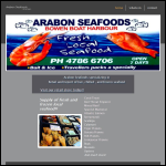 Screen shot of the Coral Seafoods Ltd website.