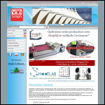 Screen shot of the Vetigraph CAD/CAM website.