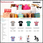 Screen shot of the Flawless Concepts Ltd website.