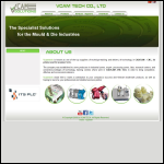 Screen shot of the Vcam Ltd website.