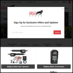 Screen shot of the Mighty Elk Ltd website.