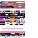 Screen shot of the The Luna Cinema Ltd website.