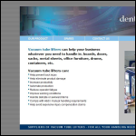 Screen shot of the Dentec Systems Ltd website.